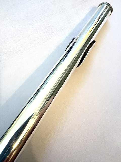Wm. S. Haynes Handmade Flute, All Sterling Silver with Soldered Tone Holes, Inline G, 1-Year Warranty!