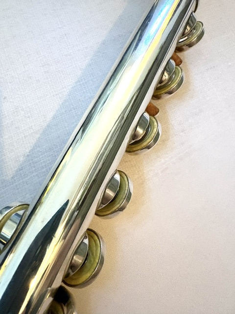 Wm. S. Haynes Handmade Flute, All Sterling Silver with Soldered Tone Holes, Inline G, 1-Year Warranty!