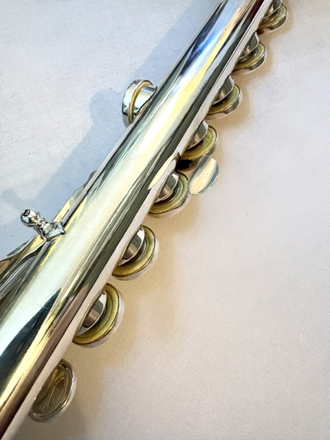Wm. S. Haynes Handmade Flute, All Sterling Silver with Soldered Tone Holes, Inline G, 1-Year Warranty!