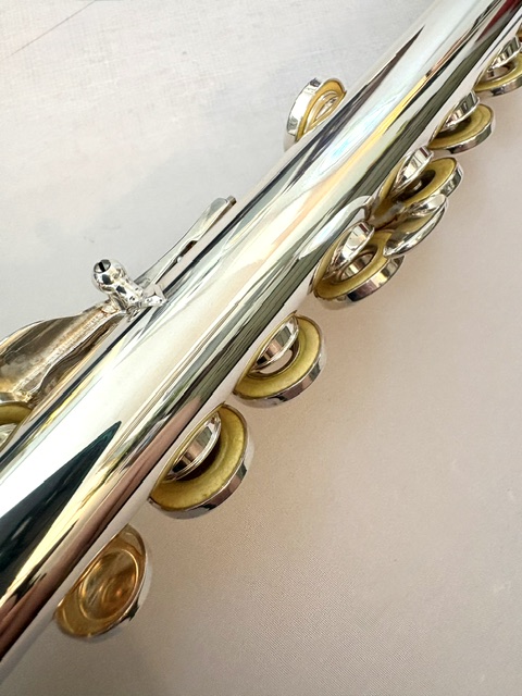 Dean Yang Emerald Solid Silver Flute, Offset G, Warranty!