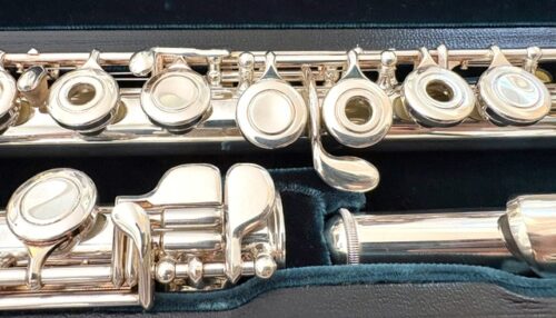 Dean Yang Emerald Solid Silver Flute, Offset G, Warranty!