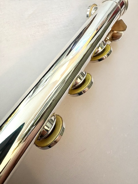 Dean Yang Emerald Solid Silver Flute, Offset G, Warranty!