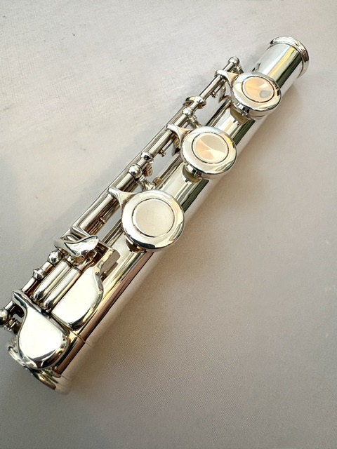Dean Yang Emerald Solid Silver Flute, Offset G, Warranty!