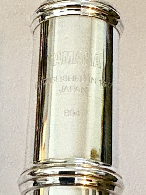 IMG_2148 Yamaha YFL-894 All Silver Professional Flute, Inline G, Split E Mechanism, Soldered Tone Holes, Warranty!