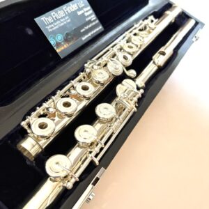 Haynes Amadeus AF-900 Flute, Sterling Silver Headjoint Body Foot Mechanism, Offset G, C# Trill, D# Roller, 14k Lip/Riser, Warranty!