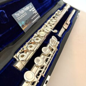 Powell Sonare PS-601 Solid Silver Flute, Offset G, 9k Aurumite Lipplate, Warranty!