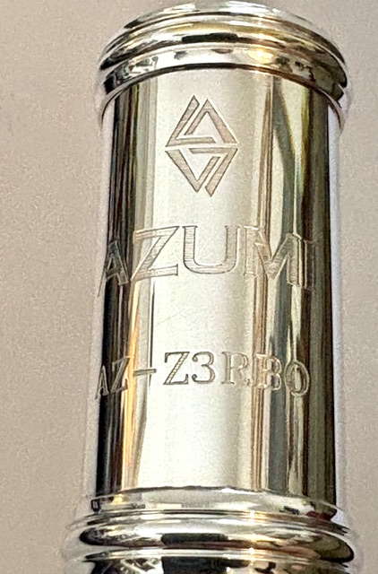 Altus Azumi AZ-3 Solid Silver Flute, Offset G, 1-Year Warranty!