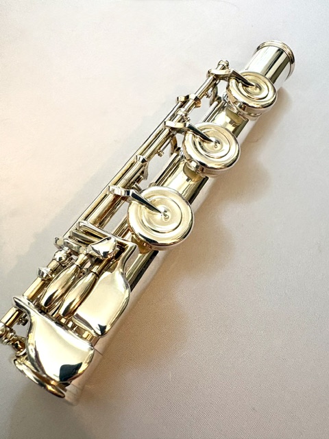 Altus Azumi AZ-3 Solid Silver Flute, Offset G, 1-Year Warranty!