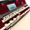 IMG_2310 Lillian Burkart Elite 5/95 Platinum Enhanced Handmade Flute, Inline G, C# Trill, Split E Mechanism, C4 Headjoint Cut, Gold Riser, 1-Year Warranty!