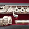 IMG_2316 Lillian Burkart Elite 5/95 Platinum Enhanced Handmade Flute, Inline G, C# Trill, Split E Mechanism, C4 Headjoint Cut, Gold Riser, 1-Year Warranty!