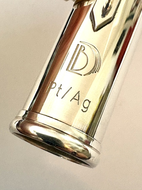 IMG_2323 Lillian Burkart Elite 5/95 Platinum Enhanced Handmade Flute, Inline G, C# Trill, Split E Mechanism, C4 Headjoint Cut, Gold Riser, 1-Year Warranty!