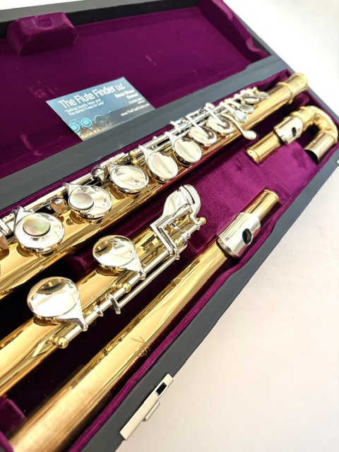 Trevor James Copper Alloy Alto Flute-Both Curved and Straight Headjoints, 1-Year Warranty!