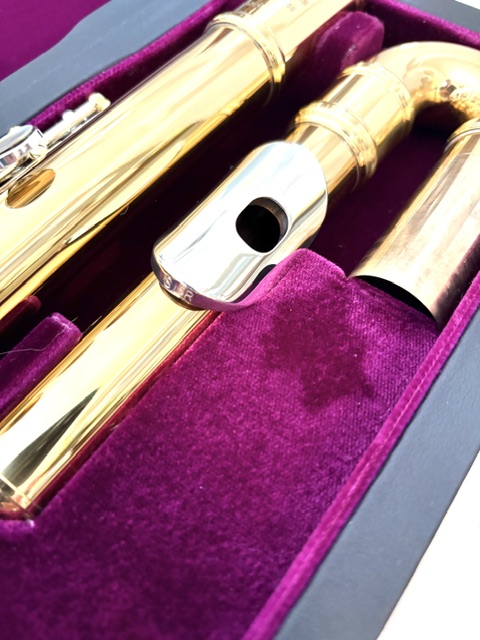 Trevor James Copper Alloy Alto Flute-Both Curved and Straight Headjoints, 1-Year Warranty!