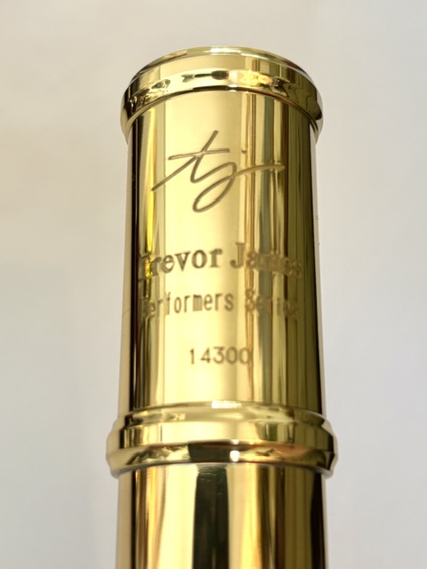 Trevor James Copper Alloy Alto Flute-Both Curved and Straight Headjoints, 1-Year Warranty!