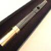 Powell Grenadilla Wood Flute Headjoint, 14K Gold Tenon and Accents, Lumina Cut, 1-Year Warranty!