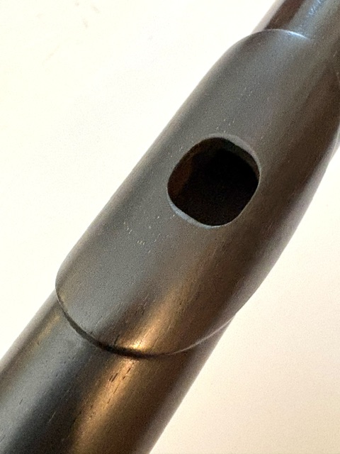 Powell Grenadilla Wood Flute Headjoint, 14K Gold Tenon and Accents, Lumina Cut, 1-Year Warranty!
