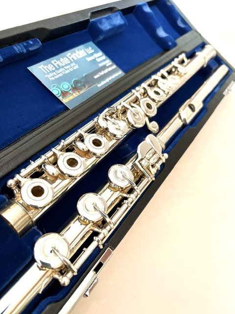 IMG_2404 Muramatsu EXIII Handmade Flute, Sterling Silver Standard Headjoint, Offset G, High E Facilitator, 1-Year Warranty!