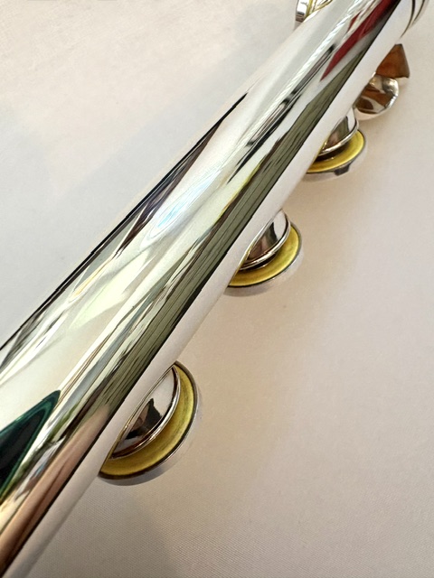 IMG_2417 Muramatsu EXIII Handmade Flute, Sterling Silver Standard Headjoint, Offset G, High E Facilitator, 1-Year Warranty!