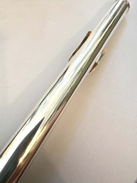 IMG_2446 Brannen Sterling Silver Flute Headjoint, 14k Gold Riser, Modified Cooper Cut, 1-Year Warranty!