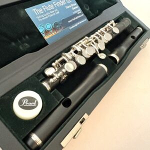 Pearl PFP-165E Piccolo, Both a Wave Grenadilla Wood and a Wave Grenaditte Composite Headjoint, 1-Year Warranty!