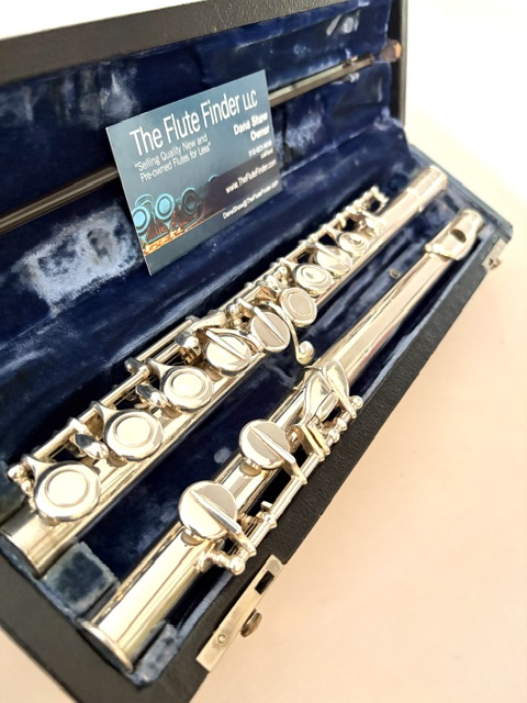 IMG_2534 Christian Jäger E Flat Soprano Flute, Split E Mechanism, Detachable Footjoint, 1-Year Warranty!