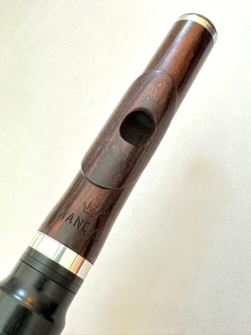 Weissman-McKenna Verawood Handmade Piccolo, 2 Headjoints, Verawood with 14k Inlay Wings, Handmade Mancke Kingwood Headjoint w/Medium Wave, Silver Mechanism, 1-Year Warranty!