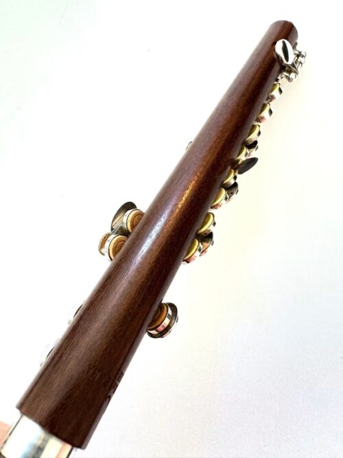 Weissman-McKenna Verawood Handmade Piccolo, 2 Headjoints, Verawood with 14k Inlay Wings, Handmade Mancke Kingwood Headjoint w/Medium Wave, Silver Mechanism, 1-Year Warranty!