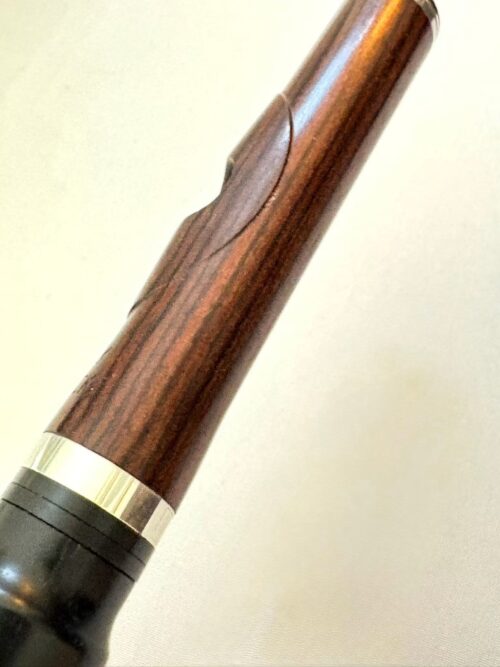 Weissman-McKenna Verawood Handmade Piccolo, 2 Headjoints, Verawood with 14k Inlay Wings, Handmade Mancke Kingwood Headjoint w/Medium Wave, Silver Mechanism, 1-Year Warranty!