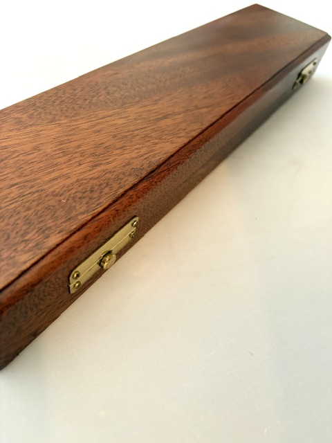 N.D.”Tip” Lamberson Handmade All Silver Flute, Inline G, Soldered Tone Holes, 14k Plated Lip, Overhauled, 1-Year Warranty!