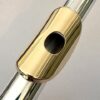 N.D.”Tip” Lamberson Handmade All Silver Flute, Inline G, Soldered Tone Holes, 14k Plated Lip, Overhauled, 1-Year Warranty!