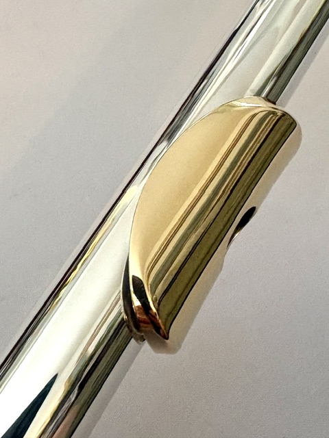 N.D.”Tip” Lamberson Handmade All Silver Flute, Inline G, Soldered Tone Holes, 14k Plated Lip, Overhauled, 1-Year Warranty!