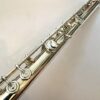 N.D.”Tip” Lamberson Handmade All Silver Flute, Inline G, Soldered Tone Holes, 14k Plated Lip, Overhauled, 1-Year Warranty!