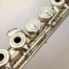 N.D.”Tip” Lamberson Handmade All Silver Flute, Inline G, Soldered Tone Holes, 14k Plated Lip, Overhauled, 1-Year Warranty!