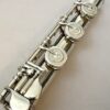 N.D.”Tip” Lamberson Handmade All Silver Flute, Inline G, Soldered Tone Holes, 14k Plated Lip, Overhauled, 1-Year Warranty!