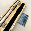 IMG_2709 Song .995 Silver Flute, Handmade Engraved Headjoint, 14K Solid Gold Lip/Riser, 14k Wings, Diamond & Gemstone Embellished