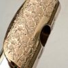 IMG_2715 Song .995 Silver Flute, Handmade Engraved Headjoint, 14K Solid Gold Lip/Riser, 14k Wings, Diamond & Gemstone Embellished