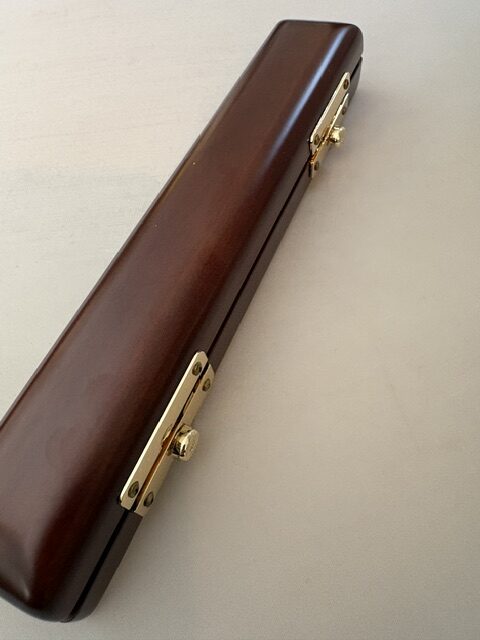 IMG_2724 JR Lafin by Brannen 14k Handmade Flute Headjoint, Adler Wings, 1-Year Warranty!