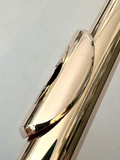 IMG_2727 JR Lafin by Brannen 14k Handmade Flute Headjoint, Adler Wings, 1-Year Warranty!
