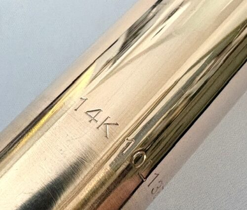 IMG_2733 JR Lafin by Brannen 14k Handmade Flute Headjoint, Adler Wings, 1-Year Warranty!