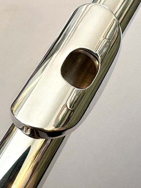 IMG_2743 Muramatsu DS Handmade Professional Flute, All Silver, Offset G, C# Trill, Split E Mechanism, D# Roller, Tsubasa Headjoint, 1-Year Warranty!