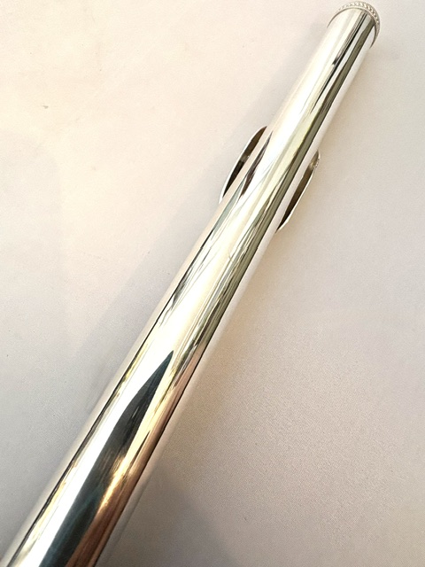 IMG_2747 Muramatsu DS Handmade Professional Flute, All Silver, Offset G, C# Trill, Split E Mechanism, D# Roller, Tsubasa Headjoint, 1-Year Warranty!