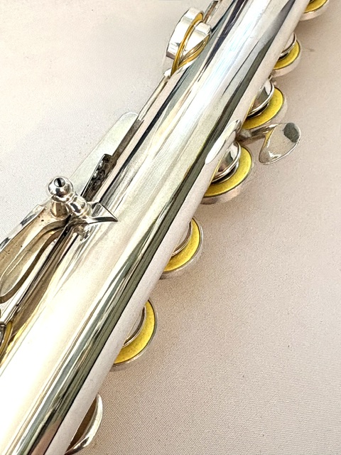 IMG_2753 Muramatsu DS Handmade Professional Flute, All Silver, Offset G, C# Trill, Split E Mechanism, D# Roller, Tsubasa Headjoint, 1-Year Warranty!