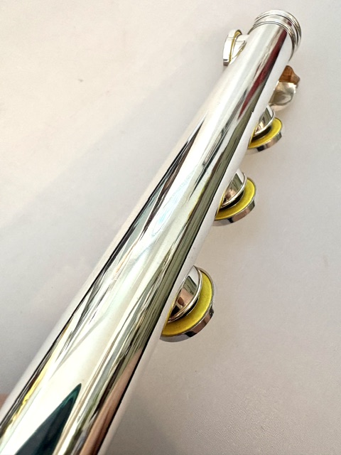 IMG_2756 Muramatsu DS Handmade Professional Flute, All Silver, Offset G, C# Trill, Split E Mechanism, D# Roller, Tsubasa Headjoint, 1-Year Warranty!