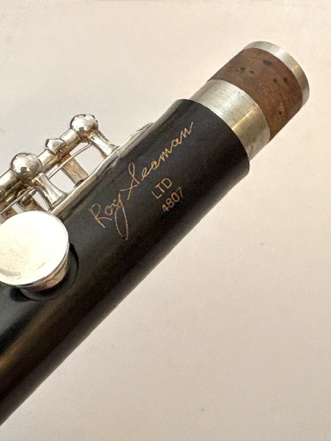 IMG_2866 Roy Seaman LTD Grenadilla Wood Piccolo, Standard HJ, Sterling Mechanism, Warranty!