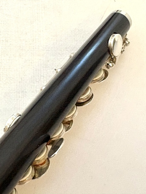 IMG_2874 Roy Seaman LTD Grenadilla Wood Piccolo, Standard HJ, Sterling Mechanism, Warranty!