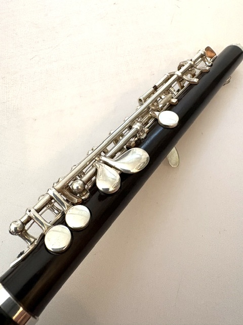 IMG_2876 Roy Seaman LTD Grenadilla Wood Piccolo, Standard HJ, Sterling Mechanism, Warranty!