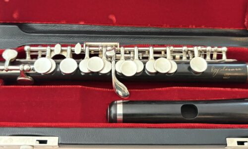 IMG_2877 Roy Seaman LTD Grenadilla Wood Piccolo, Standard HJ, Sterling Mechanism, Warranty!