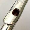 Haynes Q4 All Silver Flute, Gold Fusion Headjoint (14k Wall/Riser), Inline G, Soldered Tone Holes, 1-Year Warranty!