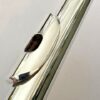 Haynes Q4 All Silver Flute, Gold Fusion Headjoint (14k Wall/Riser), Inline G, Soldered Tone Holes, 1-Year Warranty!