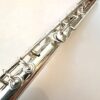 Haynes Q4 All Silver Flute, Gold Fusion Headjoint (14k Wall/Riser), Inline G, Soldered Tone Holes, 1-Year Warranty!